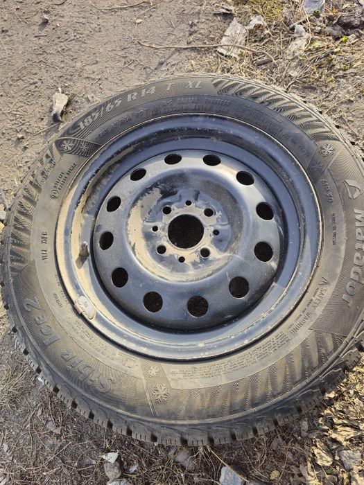 Диски на гранту радиус 14, с резиной б/у