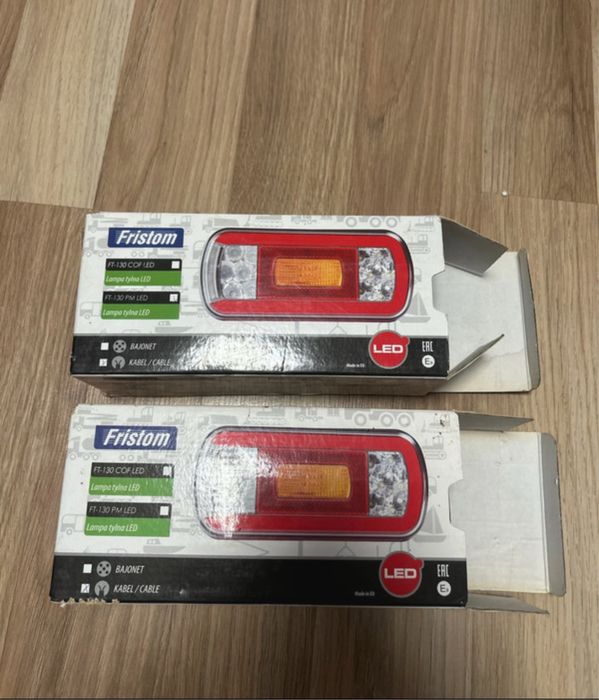 Lampă spate remorci platforme - LED, FT-130 Fristom