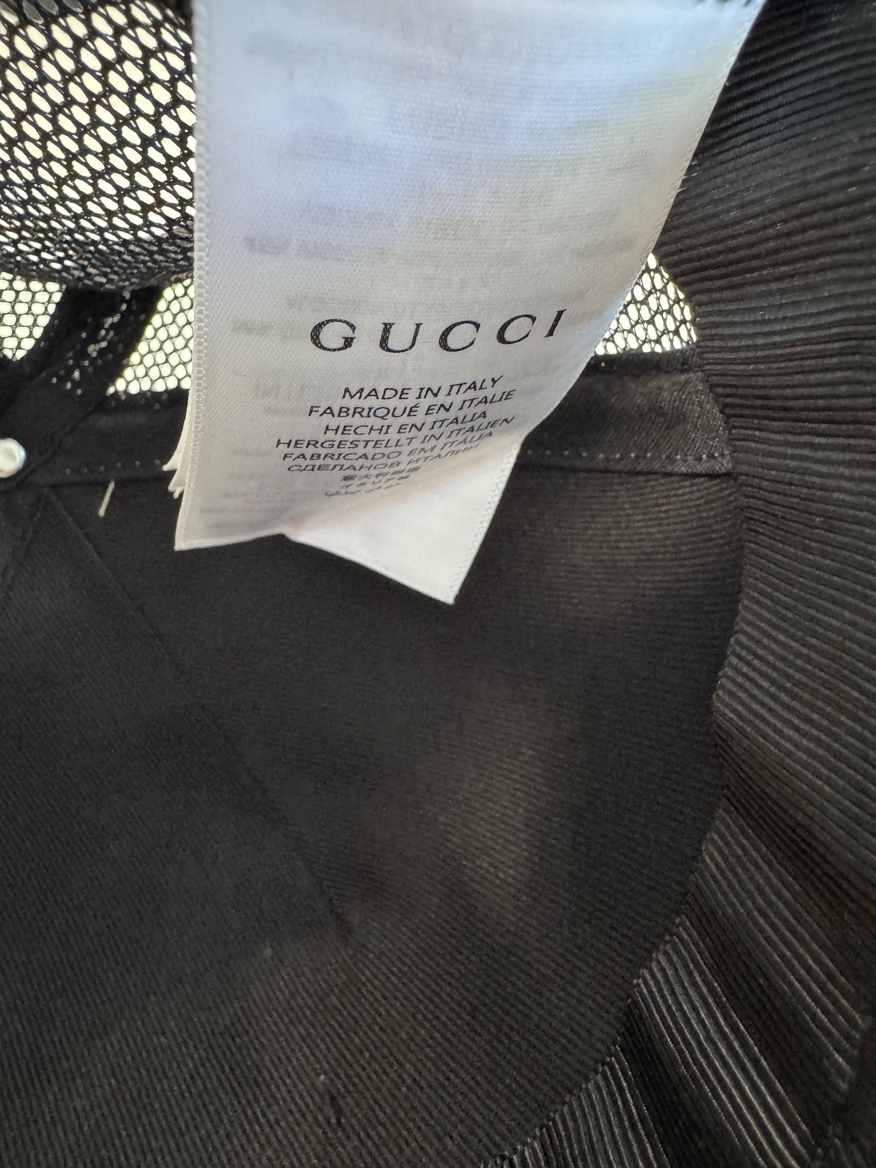 Промо:Gucci-Оригинална чисто нова мъжка лятна  шапка