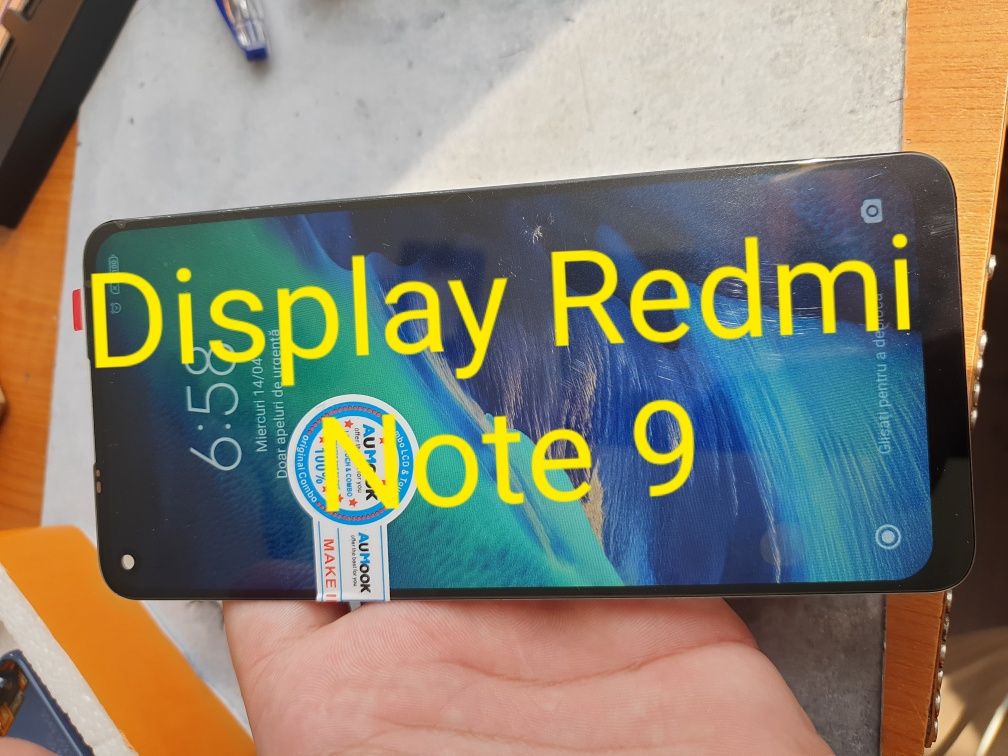 Display Redmi Note 9 NOU