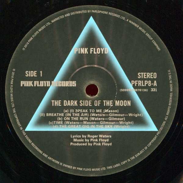 LP Vinyl Pink Floyd - The Dark Side Of The Moon 1973