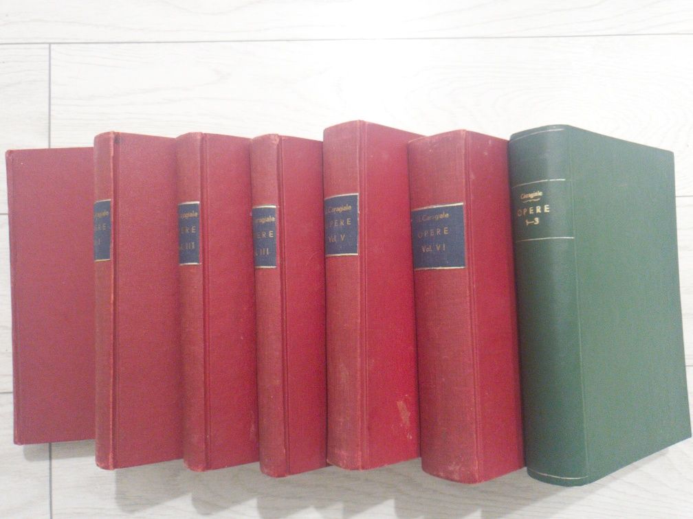 Colectia Caragiale Opere, Completa, 7 vol,Cioculescu,Zarifopol