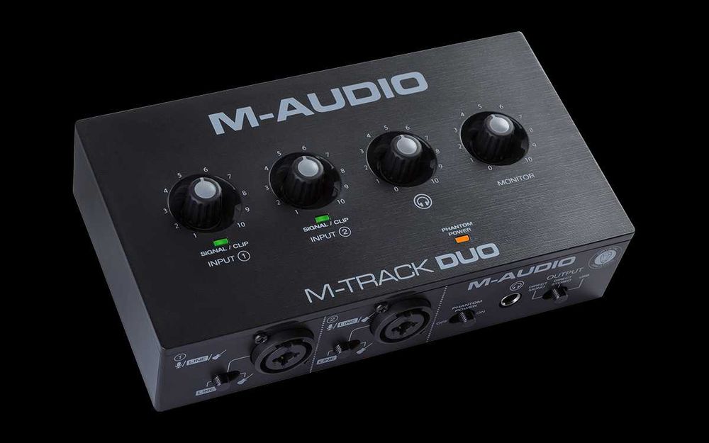 M-Audio M-Track Duo USB Двуканален аудио интерфейс
