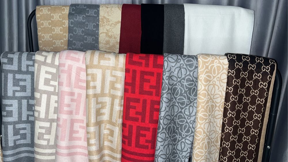 Теплые зимние шарфы