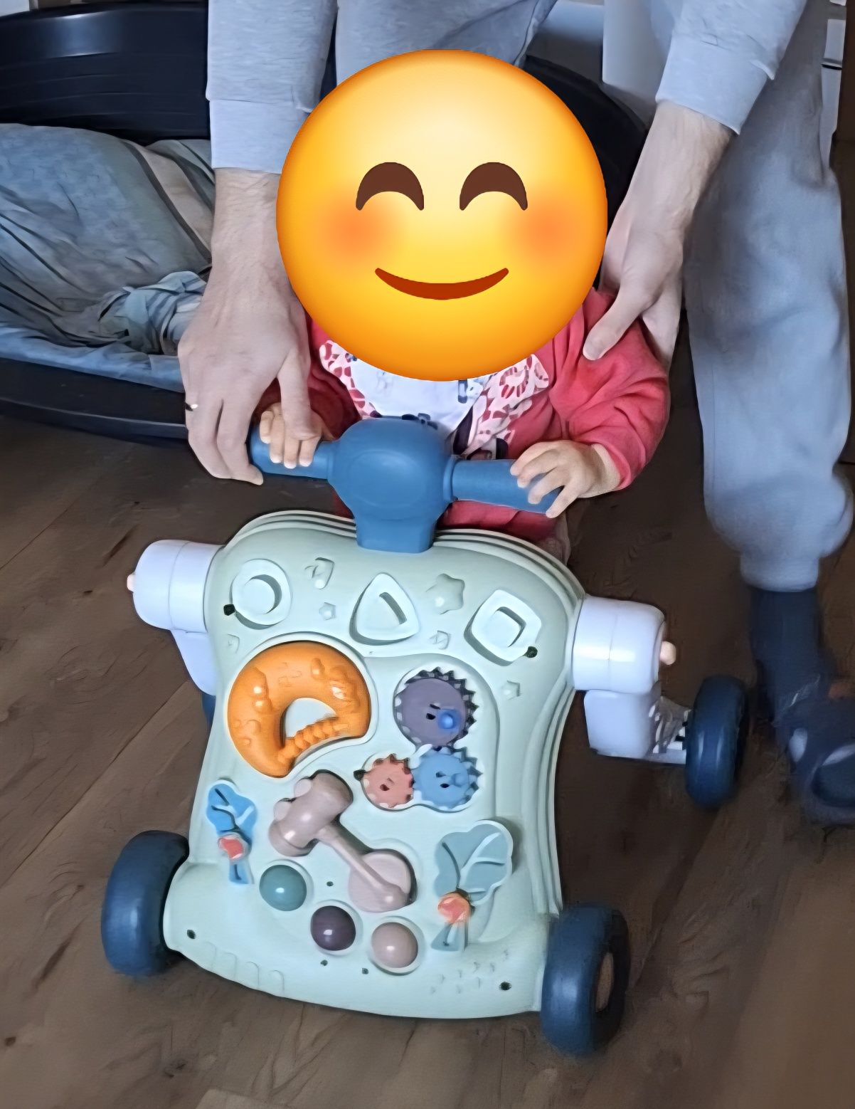 Уолкър Huanger Музикална проходилка Baby Play 5 в 1