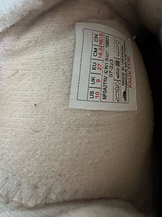 Детски ботуши The north face
