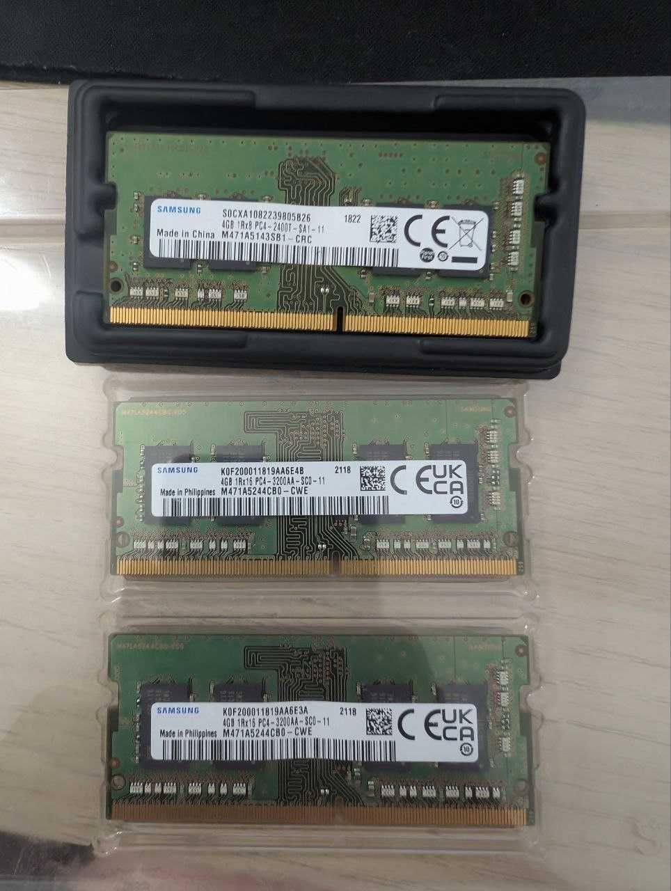 RAM 8GB(2x4GB) Samsung DDR4 Sodimm 3200 Samsung