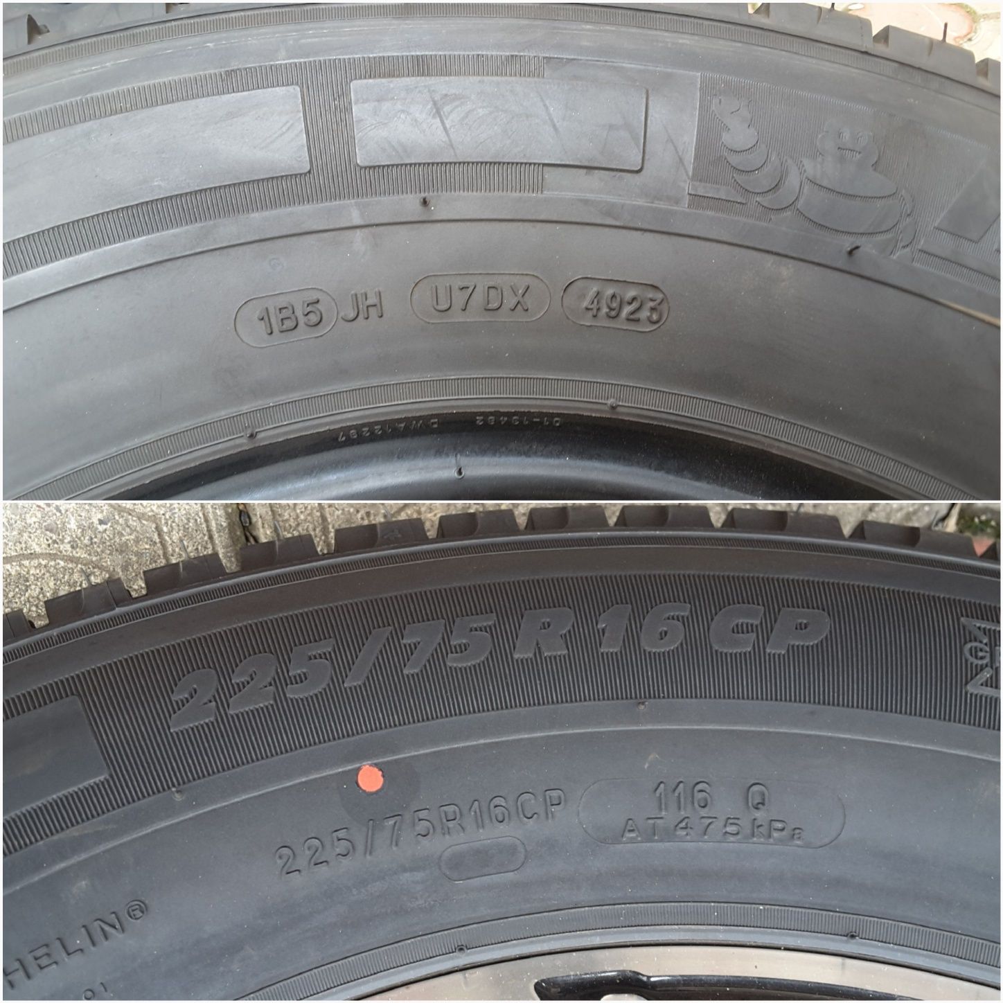 cauciucuri, anvelope de vară 225/75/16c CP  Michelin Agilis 2023 Noi