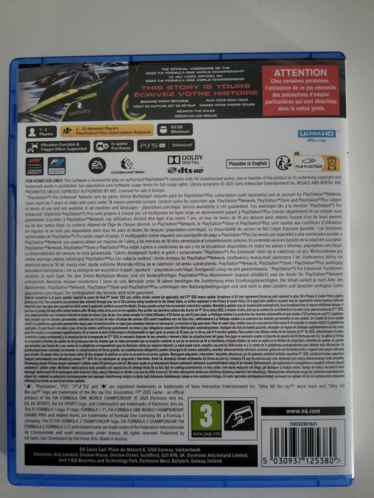 F1 25 pentru Playstation 5