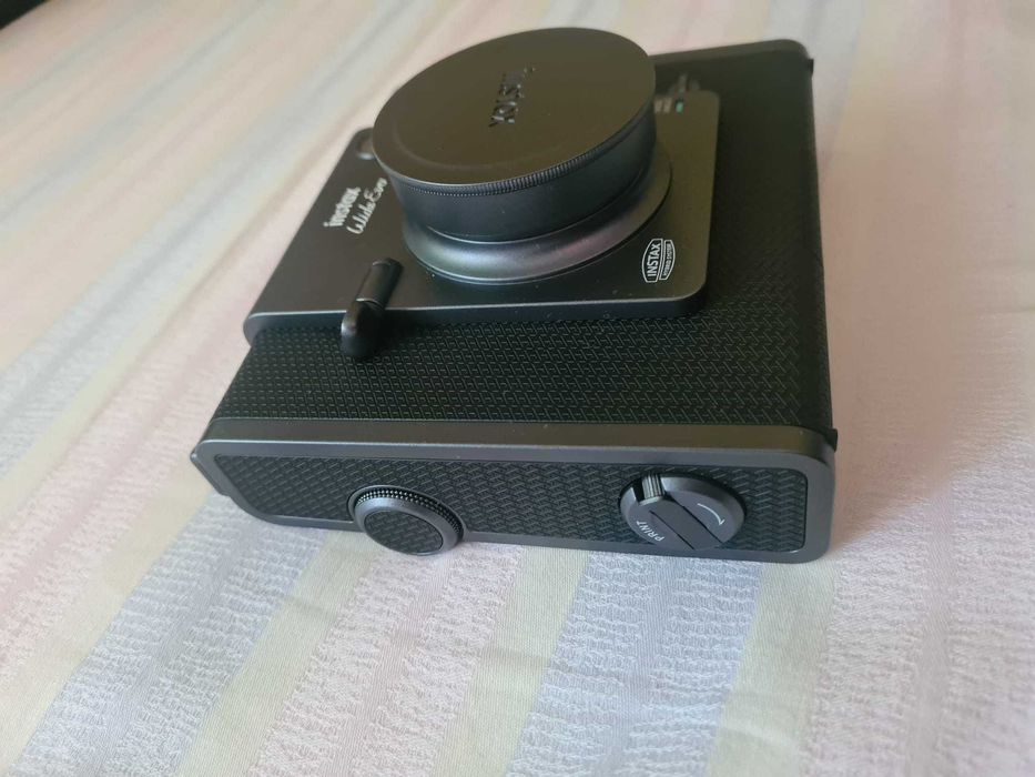 Fujifilm Instax Wide Evo Instant Camera (черен) Без кутия със калъф е.