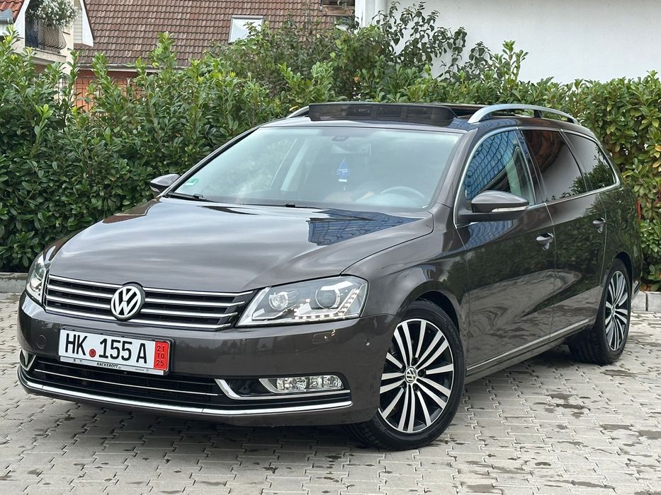 Vw Passat Individual 2.0TDI 170CP 2012 Panoramic - Piele Cognac - Led