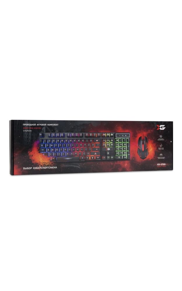 Клавиатура X-Game XD-575OUB черный + мышь
