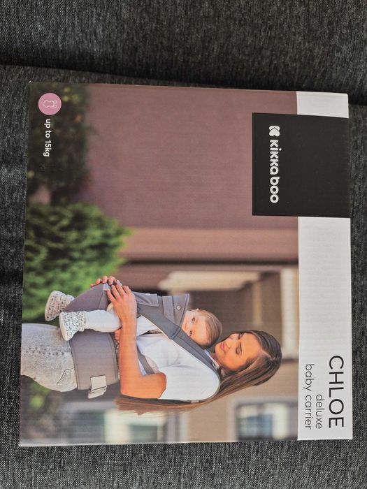 Кенгуру 3 в 1 KikkaBoo - Chloe Mesh, Grey