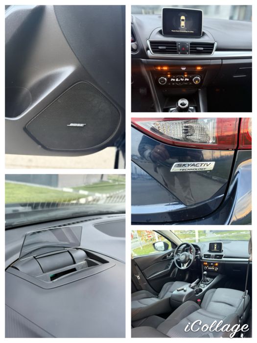 Mazda 3 2016-SkyActive-Sistem Bose-Headup Display-Incalzire in scaune-