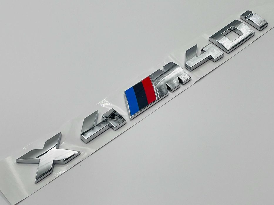 Emblema Compatibila BMW X4M40i crom