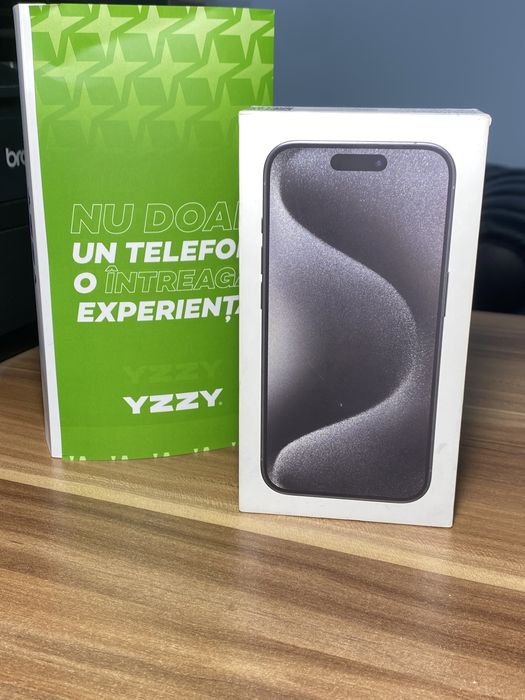 iPhone 15 Pro • 128 GB • Black Titanium