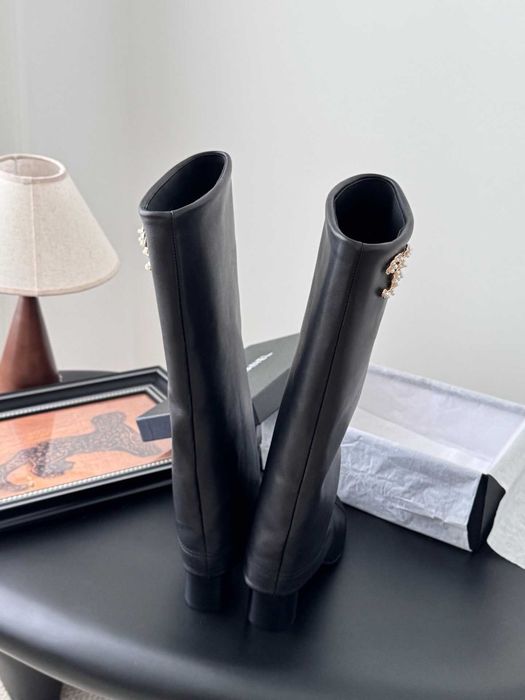 Cizme Chanel -piele naturala 100% premium prezentare completa