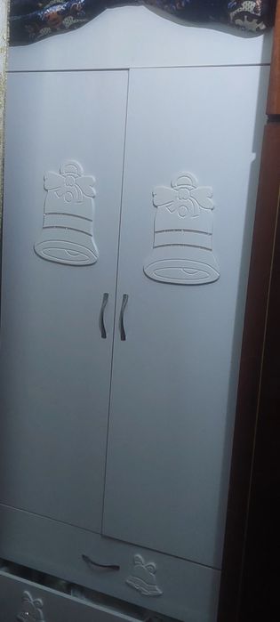Кровать детский с шкафом
