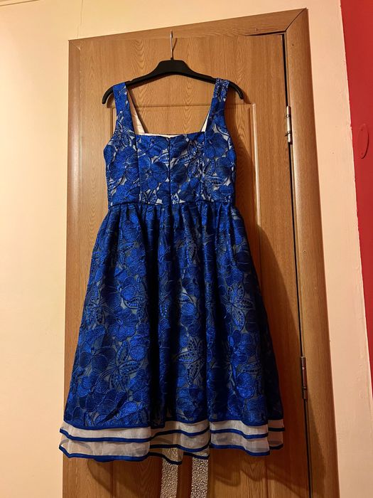 Rochie ocazie albastra mărime S, vezi și alte anunțuri rochie Ana Radu