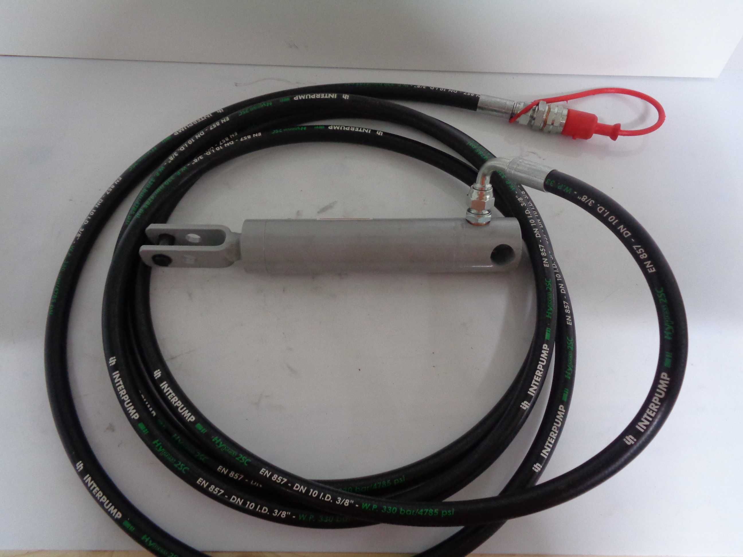 Kit cilindru frana remorca complet de furtun 5 metri cupla rapida