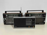 3 buc Radio Vintage; Radio Selena; Radio Philips; Decoratiuni