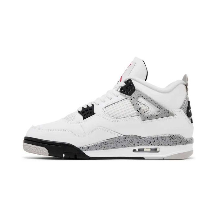Air Jordan 4 White Cement