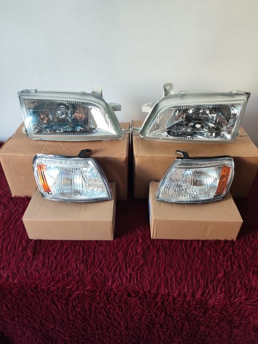 Фары Калдина хрустальный, поворотники