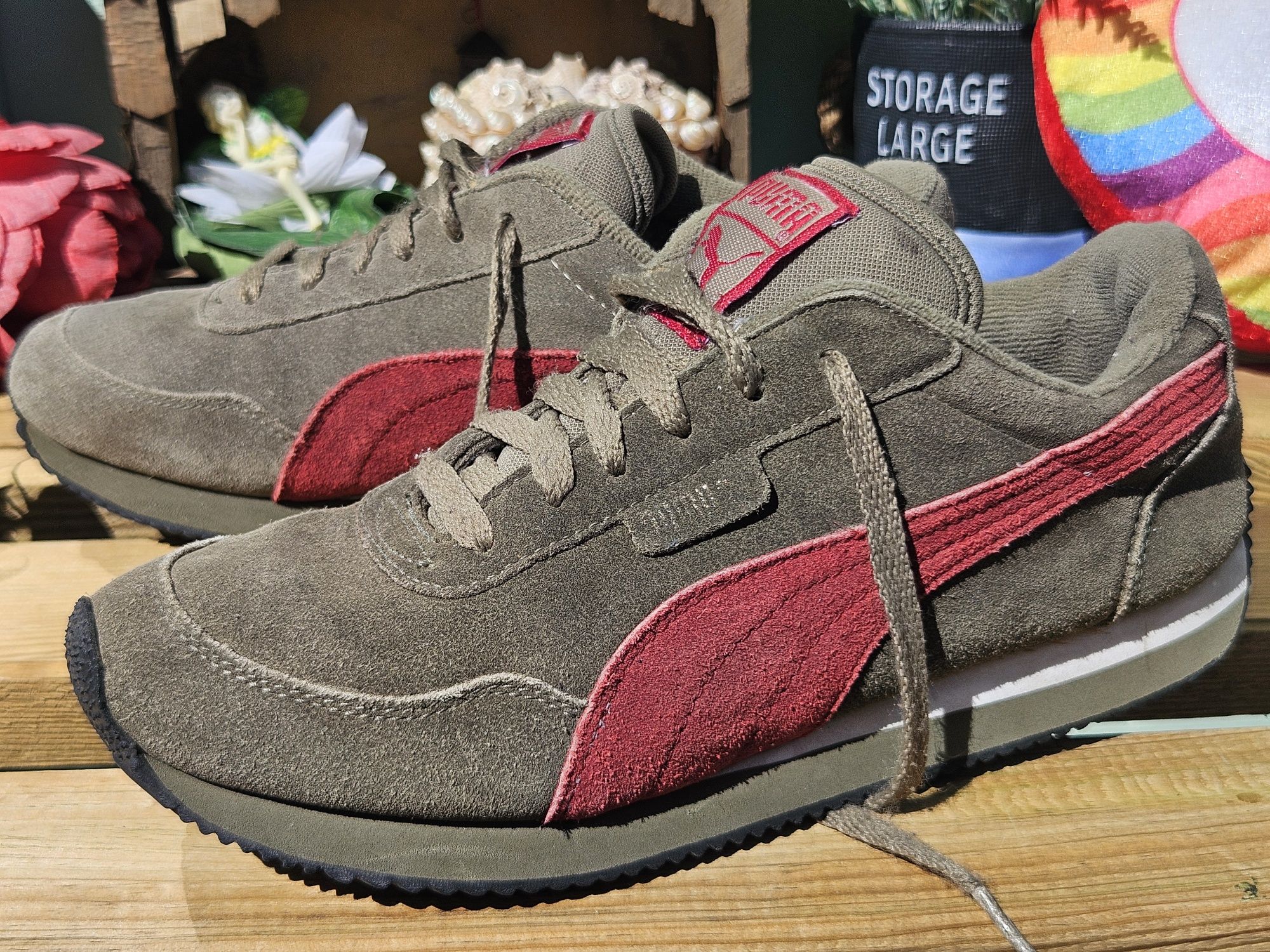 Puma кецове от велур N39