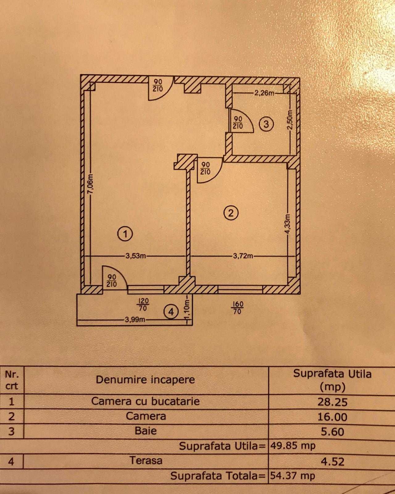 Apartament Rezervelor 64 de inchiriat