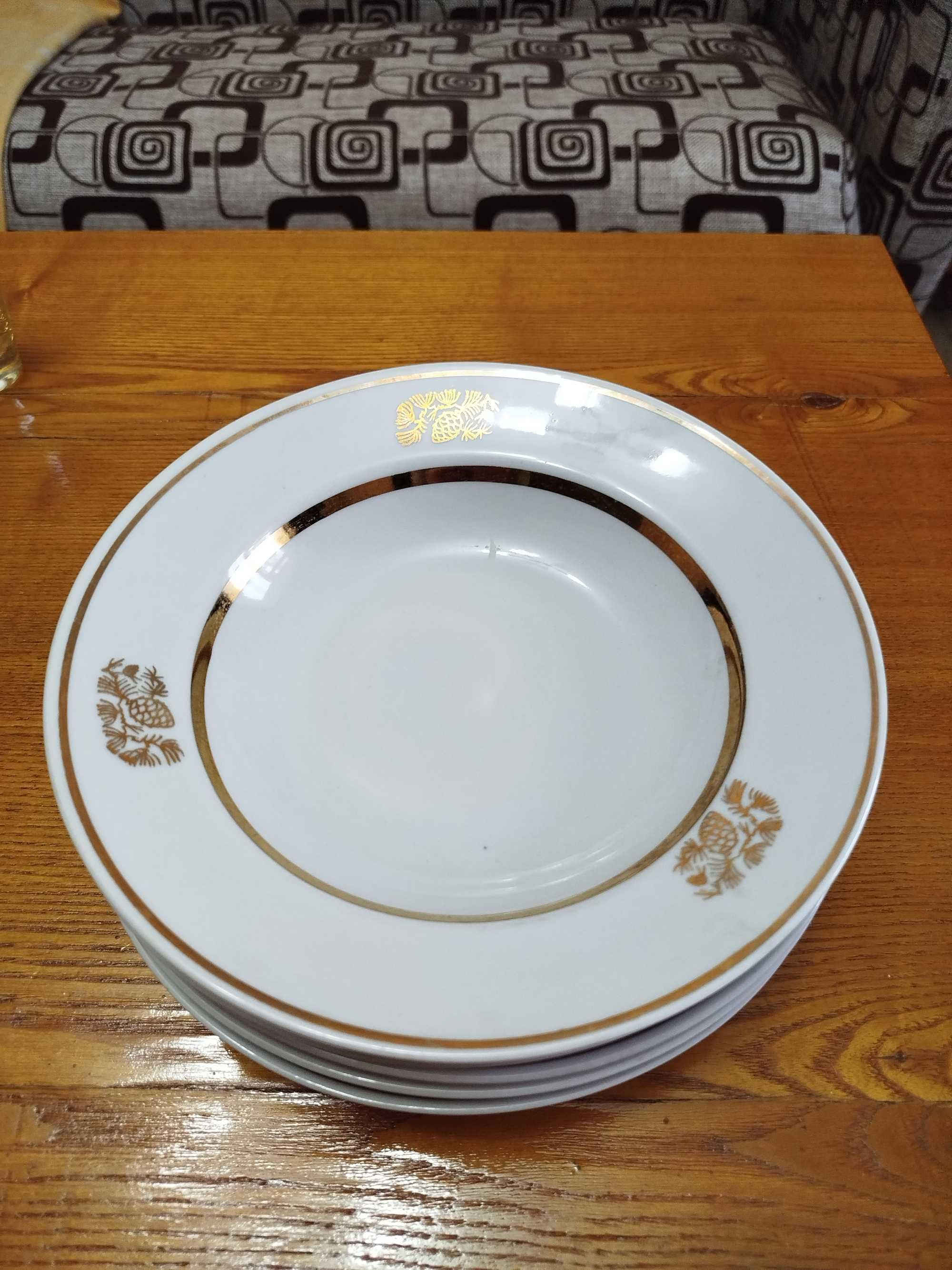 Тарелки глубокие, 20 см. 5 штук