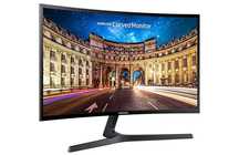 Монитор SAMSUNG C24F396FHU 24" 1920x1080px ИЗВИТ - СЧУПЕНА МАТРИЦА!