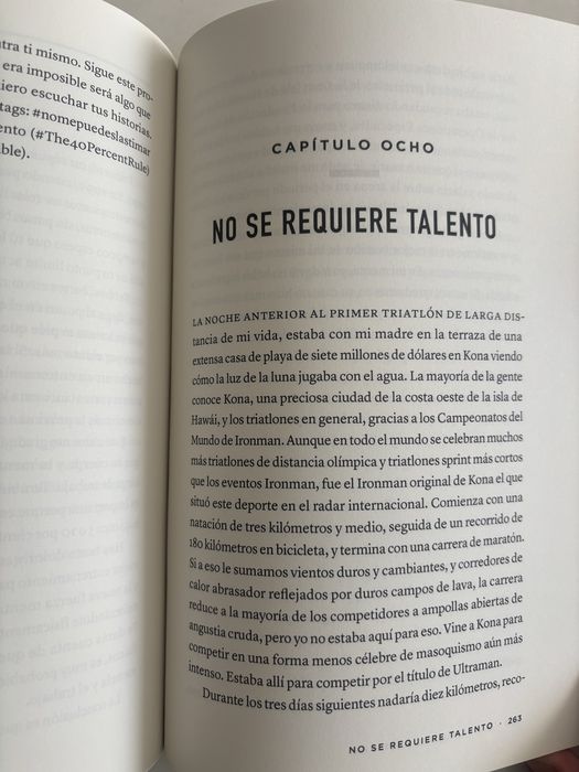 Книга на Дейвид Гогинс на испански език “No me puedes lastimar”