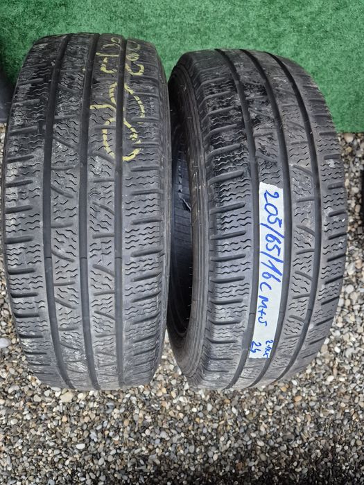 Vând jante 205/65/16 C M+S 2 buc imp Germania//Pirelli// dot 2024