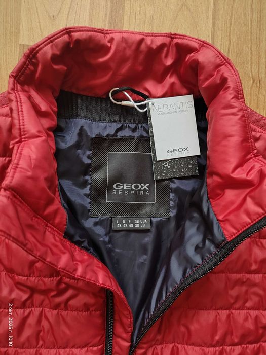 Жилет стеганый Geox Respira (Италия),унисекс,оригинал,новый,р-р  48