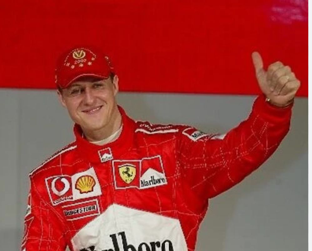 Sapca Ferrari Michael Schumacher 2002 5th world champion