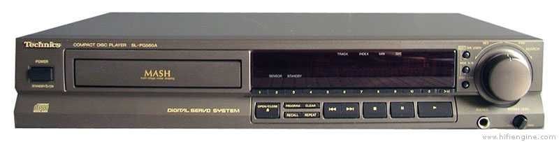 cd player Technics SL-PG 390 si 560A