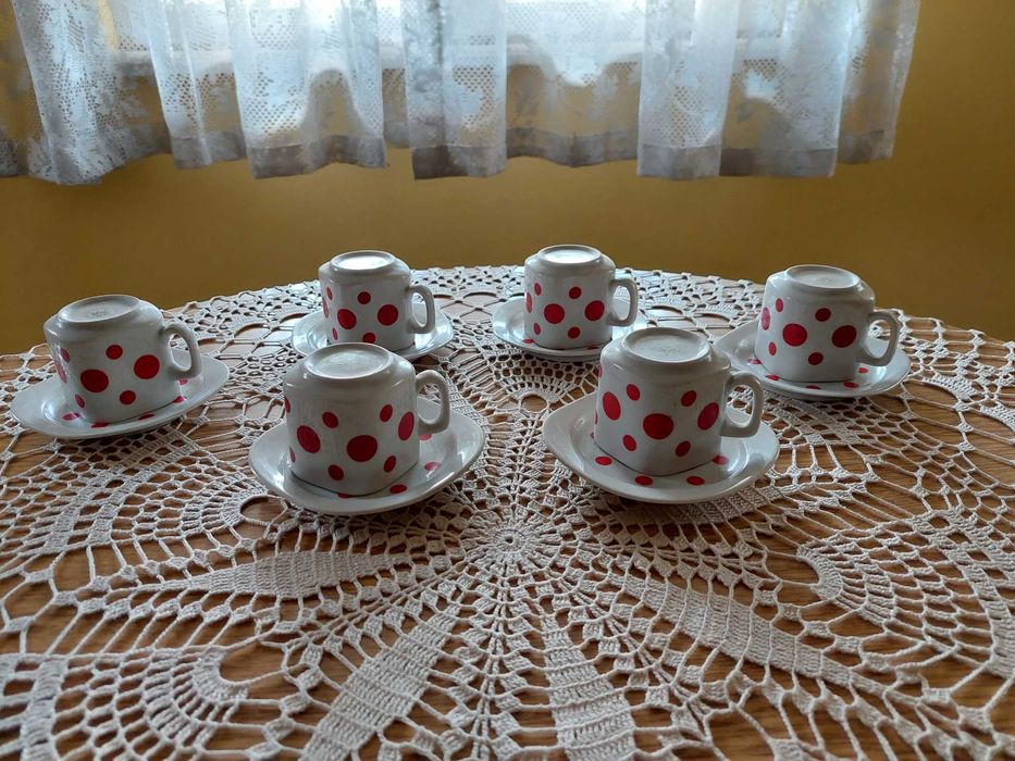 Керамични чаши за еспресо 6 броя