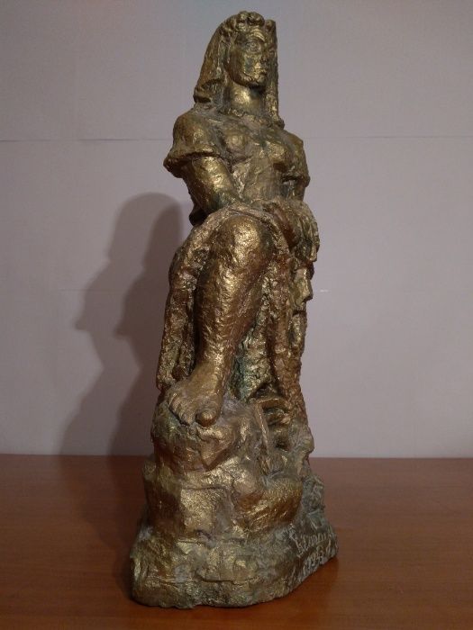 Sculptura, Boris Caragea, “Muza”- Piesa Rara de Colectie