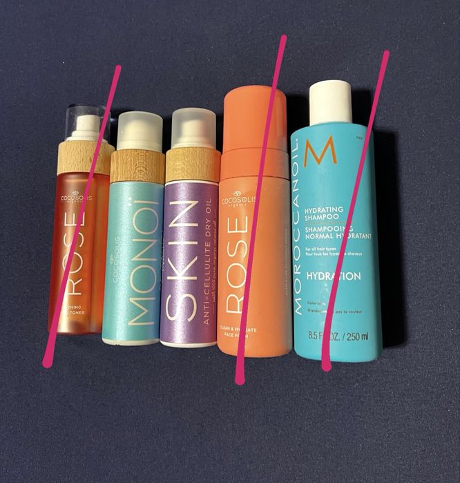 Cocosolis,Jimmy Choo,Victoria Secret, Kerastase,Jeffree Star,Avant