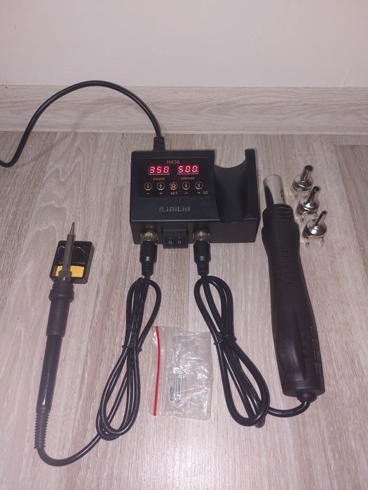 Stație lipit cu aer cald