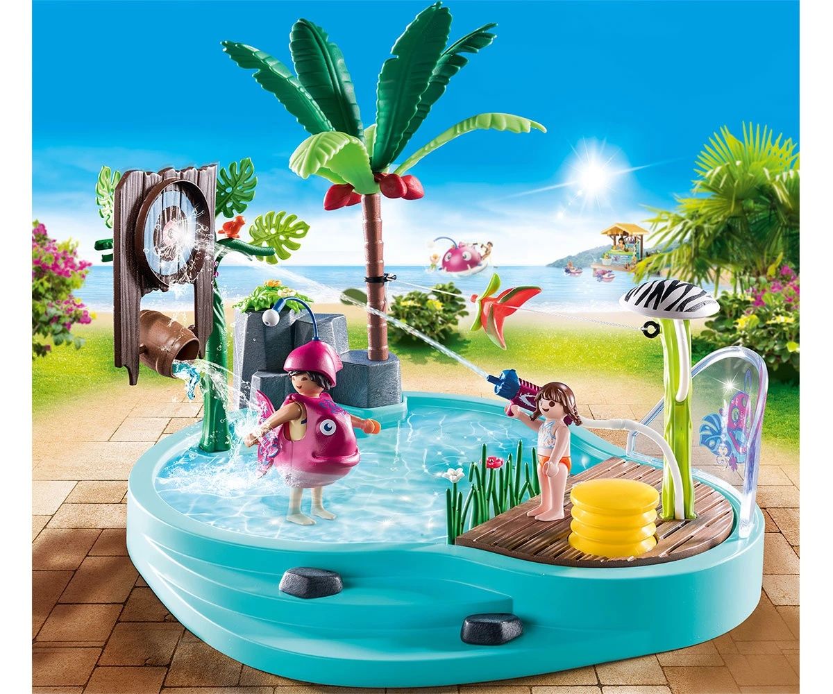 Playmobil - Малък басейн с пръскачка за вода