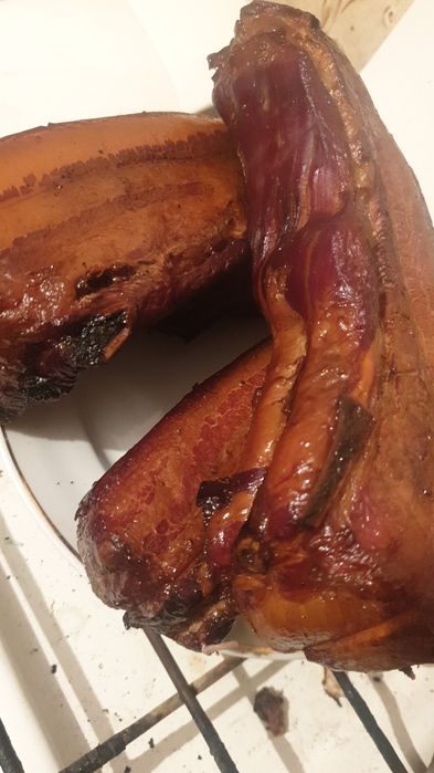 Копченое сало с прослойкой