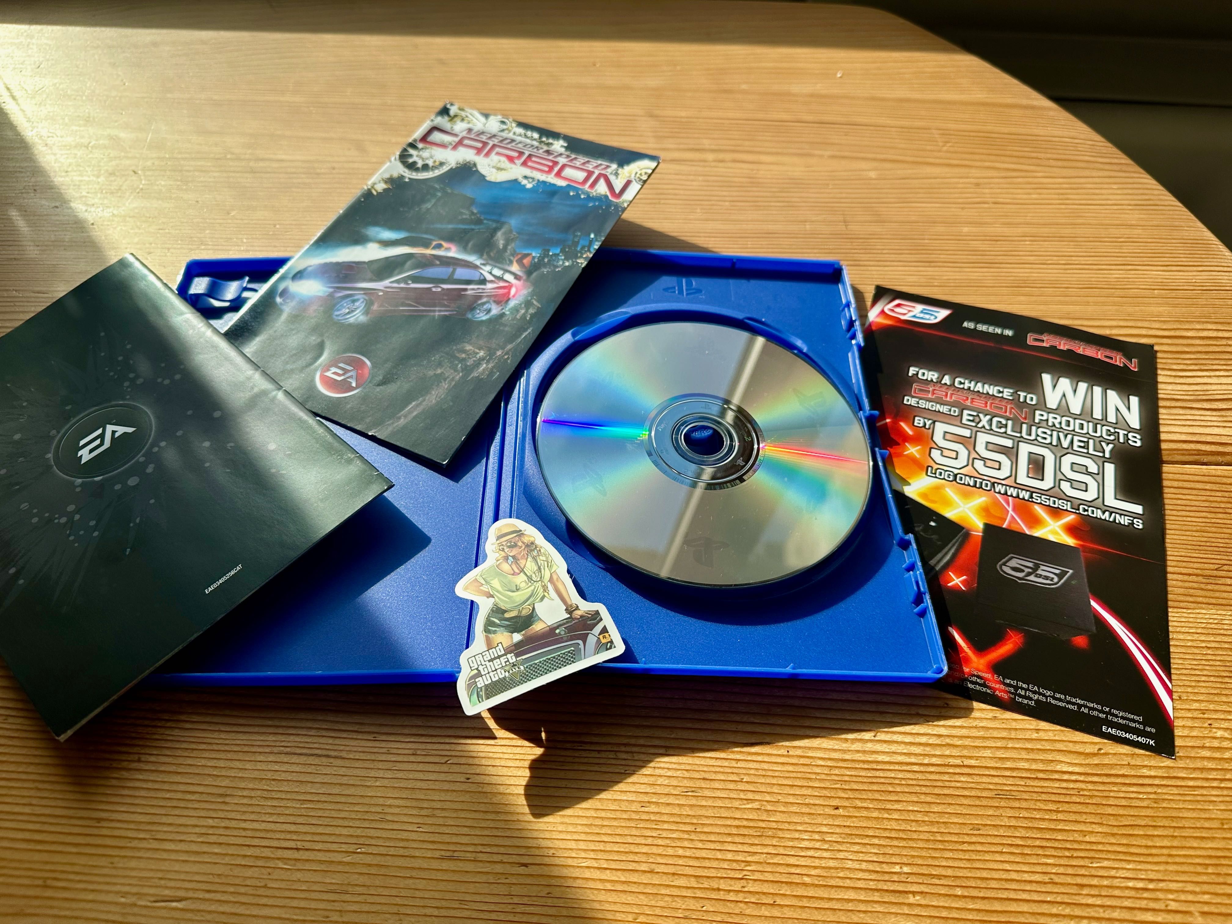 NFS Need for speed Carbon Complete Playstation 2 PS2 ПС2 Плейстейшън 2