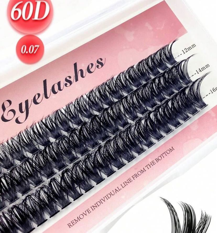 Промоция  Мигли  80 D , 9D Fluffy Lashes ,руски обем ,