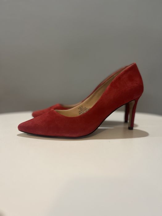 H&M Premium Quality | Обувки стилето естествен велур