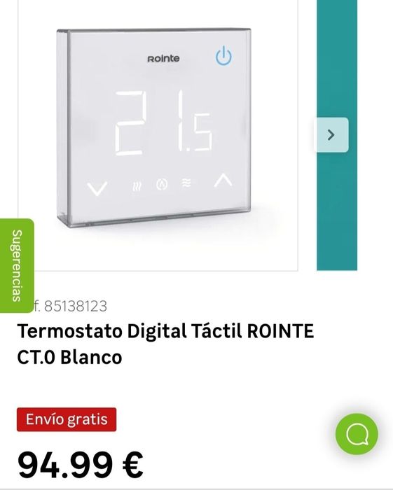Termostat digital Rointe cu WIFI