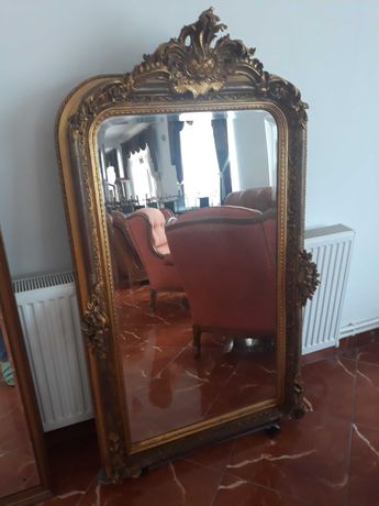 Oglinda de cristal bizotata stil baroc