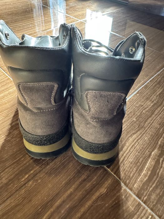 Ghete de iarna din piele naturala