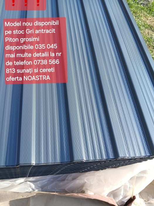 Vând tabla cutata valcea transport gratuit în toată tara preț neg