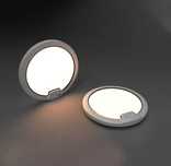 Bec led 12 V/24 V central interior rulota autorulota  nou 20x20 cm